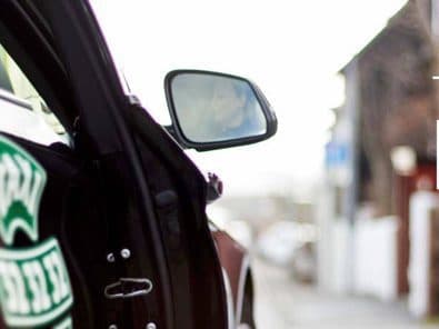 Bílegg taxi